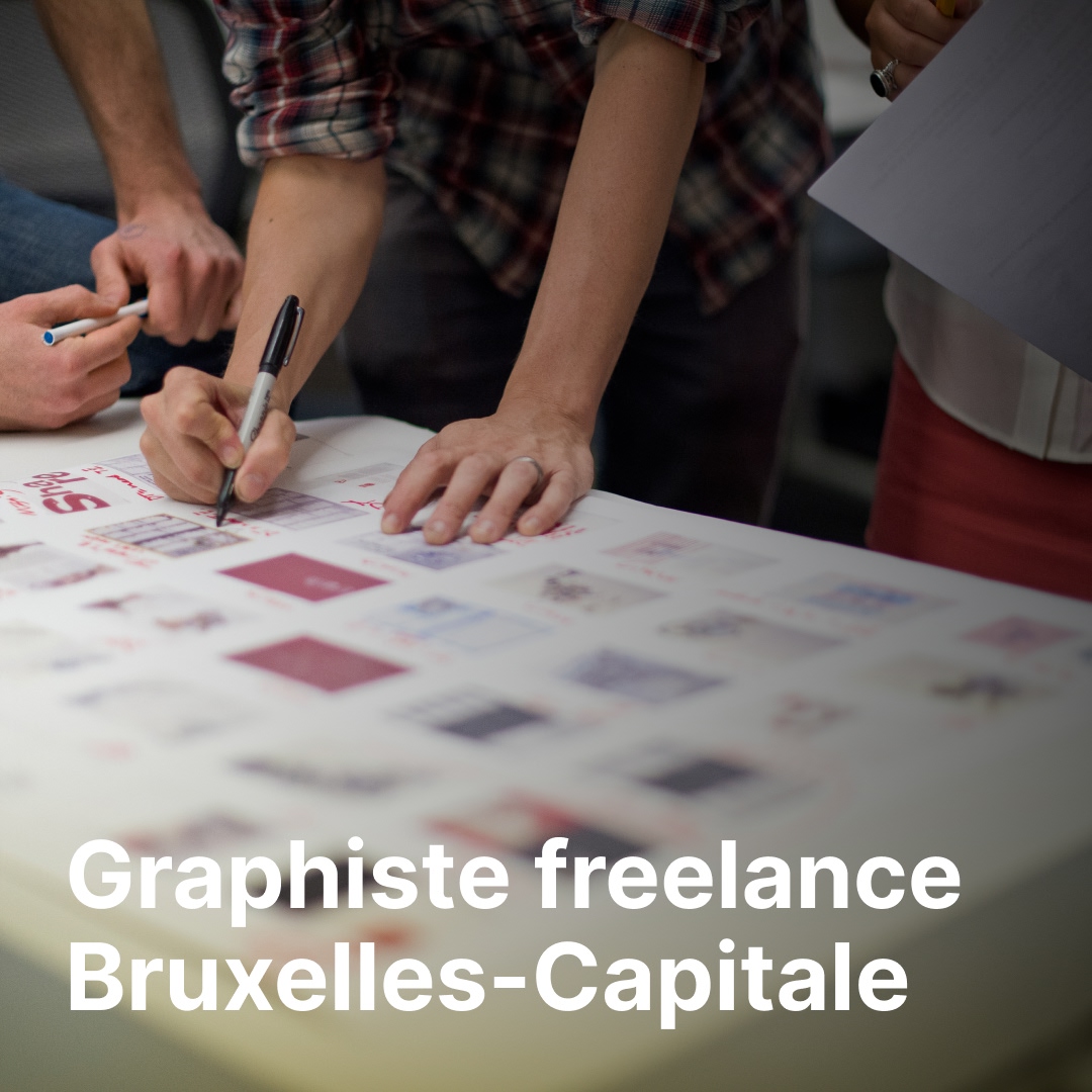 graphiste freelance Bruxelles-Capitale