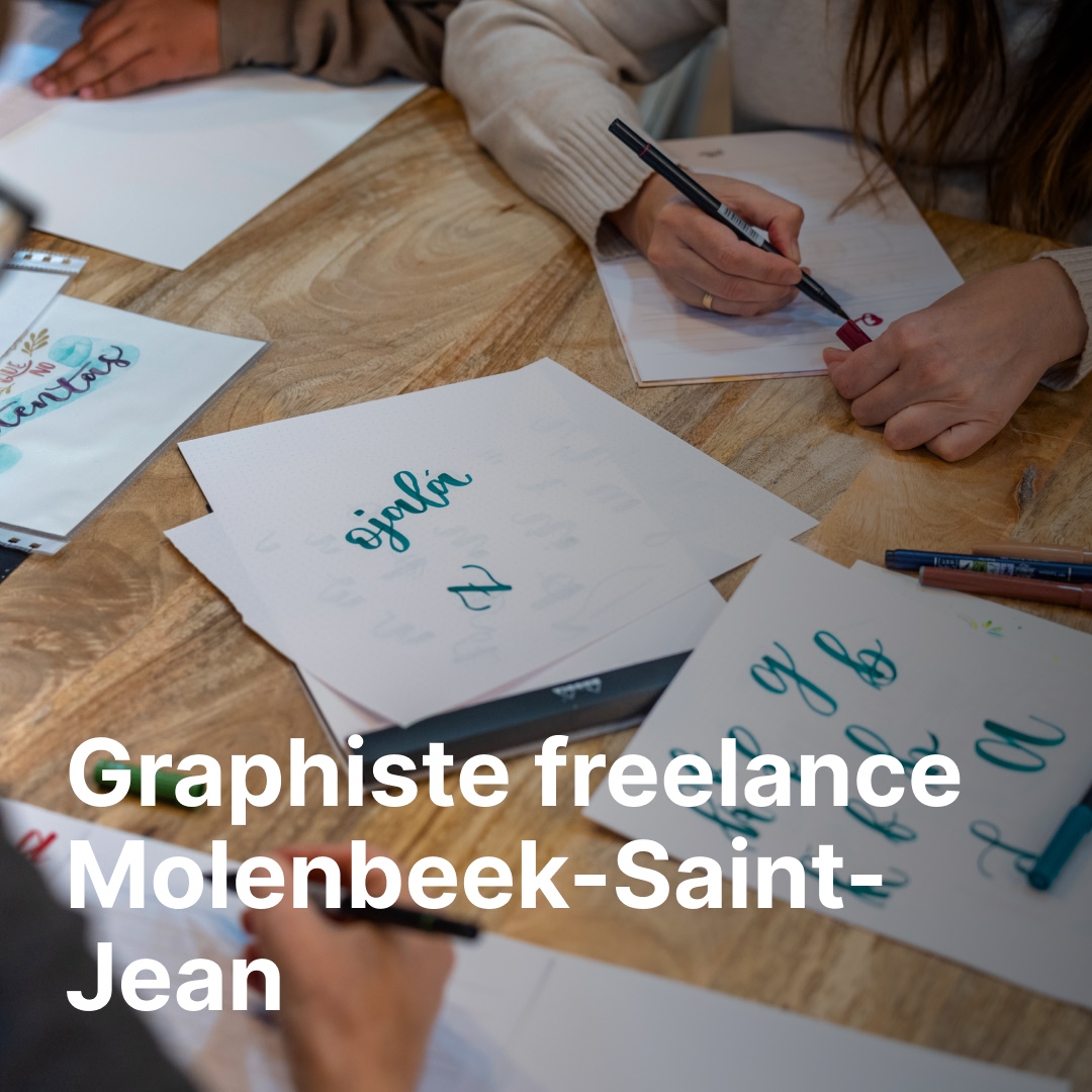 graphiste freelance Molenbeek-Saint-Jean