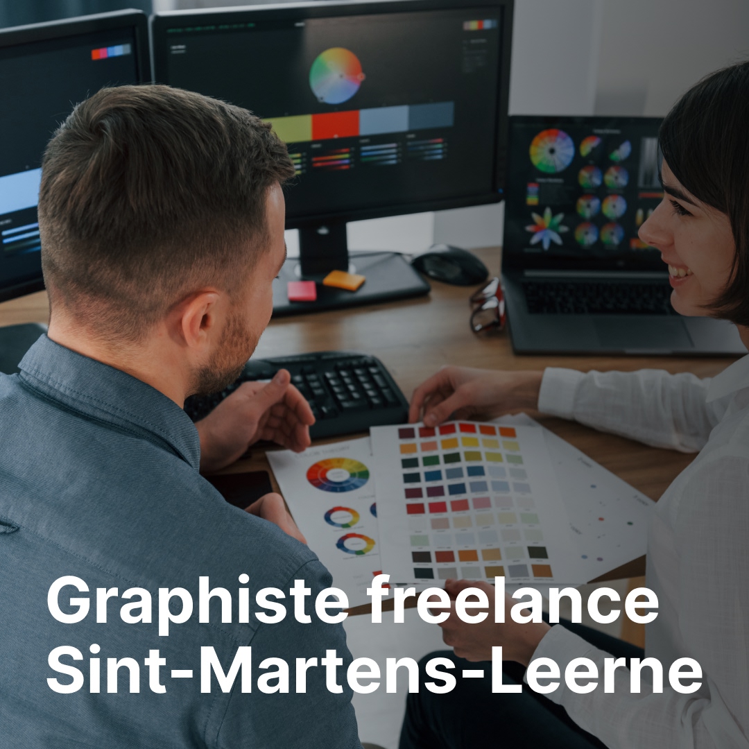 graphiste freelance Sint-Martens-Leerne